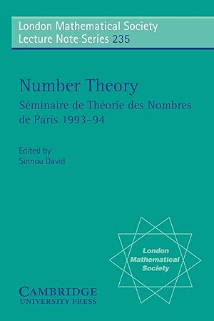 Seller image for Number Theory for sale by moluna