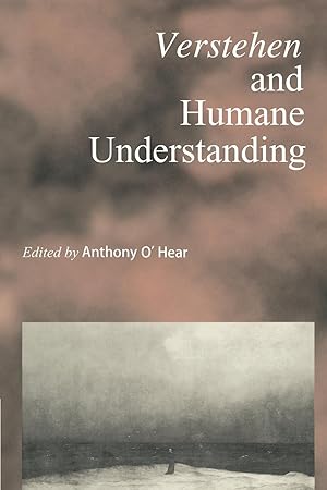 Seller image for Verstehen and Humane Understanding for sale by moluna