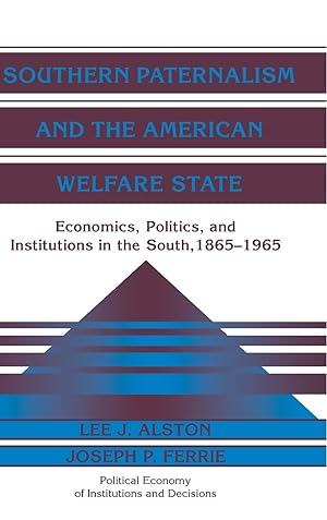 Bild des Verkufers fr Southern Paternalism and the American Welfare State zum Verkauf von moluna