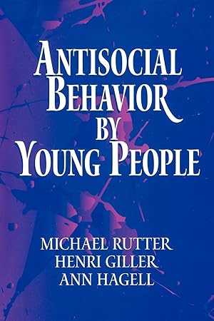 Imagen del vendedor de Antisocial Behavior by Young People a la venta por moluna