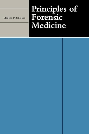 Seller image for Principles of Forensic Medicine for sale by moluna