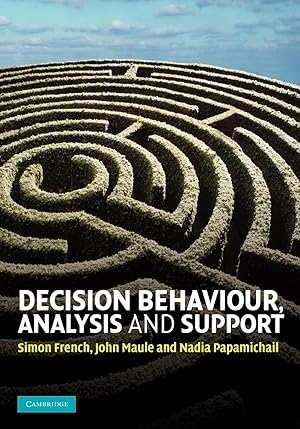 Immagine del venditore per Decision Behaviour, Analysis and Support venduto da moluna