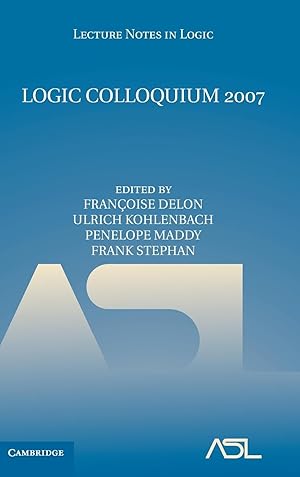 Immagine del venditore per Logic Colloquium 2007 venduto da moluna