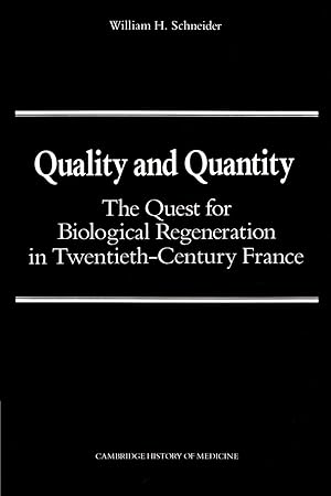 Imagen del vendedor de Quality and Quantity a la venta por moluna