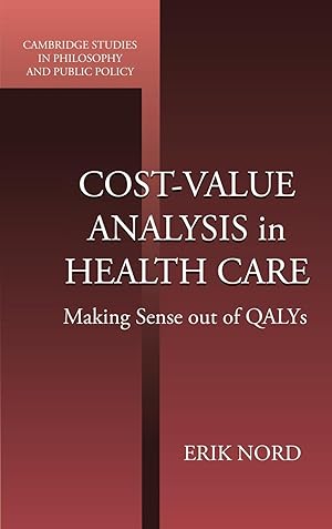 Seller image for Cost-Value Analysis in Health Care for sale by moluna