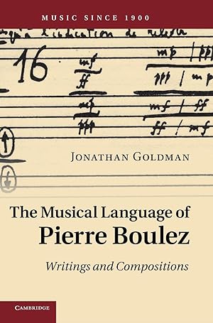 Imagen del vendedor de The Musical Language of Pierre Boulez a la venta por moluna