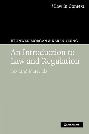 Image du vendeur pour An Introduction to Law and Regulation mis en vente par moluna