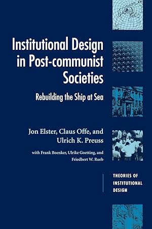 Image du vendeur pour Institutional Design in Post-Communist Societies mis en vente par moluna