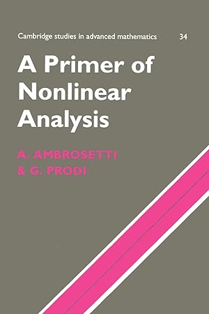 Immagine del venditore per A Primer of Nonlinear Analysis venduto da moluna