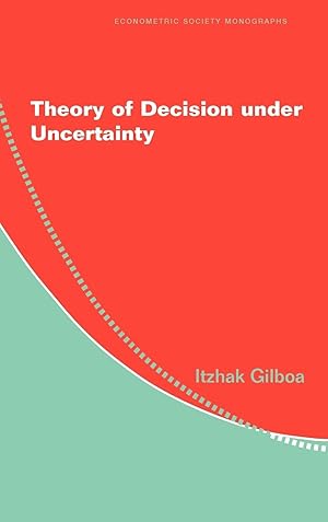 Immagine del venditore per Theory of Decision Under Uncertainty venduto da moluna