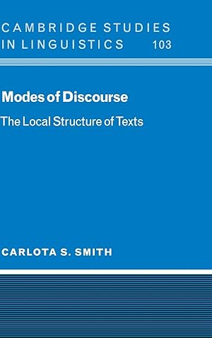 Seller image for Modes of Discourse for sale by moluna