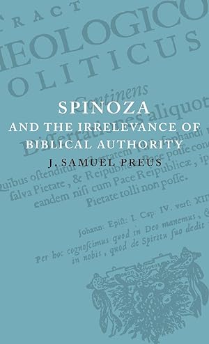 Seller image for Spinoza and the Irrelevance of Biblical Authority for sale by moluna