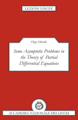 Bild des Verkufers fr Some Asymptotic Problems in the Theory of Partial Differential Equations zum Verkauf von moluna