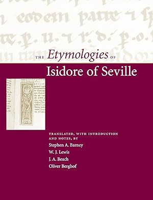 Bild des Verkufers fr The Etymologies of Isidore of Seville zum Verkauf von moluna