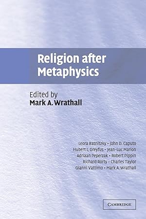 Seller image for Religion after Metaphysics for sale by moluna