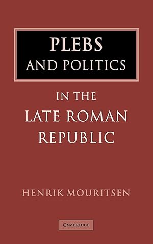 Immagine del venditore per Plebs and Politics in the Late Roman Republic venduto da moluna