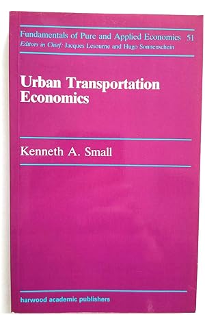 Bild des Verkufers fr Urban Transportation Economics zum Verkauf von PsychoBabel & Skoob Books