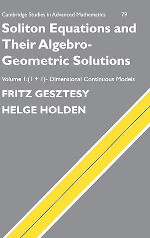 Bild des Verkufers fr Soliton Equations and their Algebro-Geometric Solutions zum Verkauf von moluna