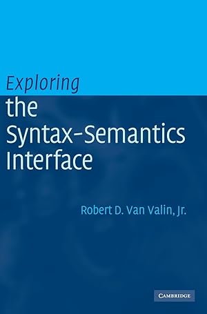 Immagine del venditore per Exploring the Syntax-Semantics Interface venduto da moluna