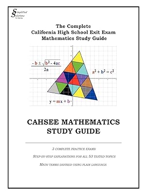 Seller image for CAHSEE MATHEMATICS STUDY GUIDE for sale by moluna