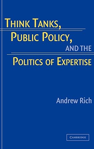 Image du vendeur pour Think Tanks, Public Policy, and the Politics of Expertise mis en vente par moluna