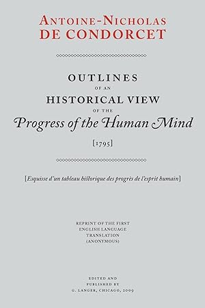 Immagine del venditore per Outlines of an Historical View of the Progress of the Human Mind venduto da moluna