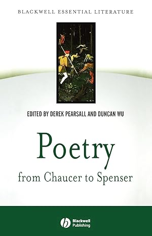 Imagen del vendedor de Poetry from Chaucer to Spenser a la venta por moluna