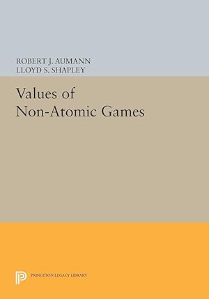 Immagine del venditore per Values of Non-Atomic Games venduto da moluna