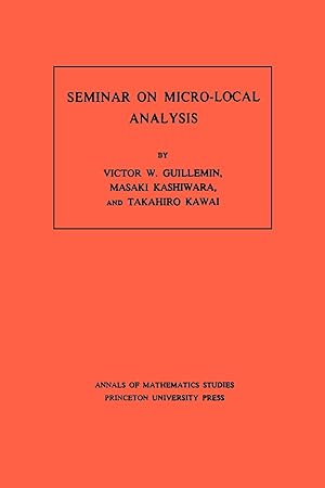 Seller image for Seminar on Micro-Local Analysis. (AM-93), Volume 93 for sale by moluna