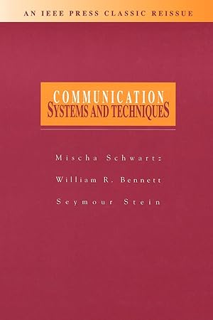 Bild des Verkufers fr Communication Systems and Techniques zum Verkauf von moluna