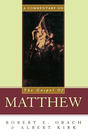 Immagine del venditore per A Commentary on the Gospel of Matthew venduto da moluna
