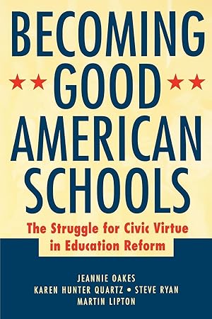 Seller image for Becoming Good American Schools P for sale by moluna