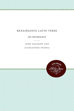 Image du vendeur pour Renaissance Latin Verse mis en vente par moluna
