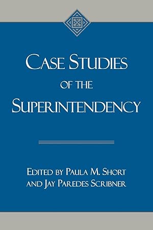Image du vendeur pour Case Studies of the Superintendency mis en vente par moluna