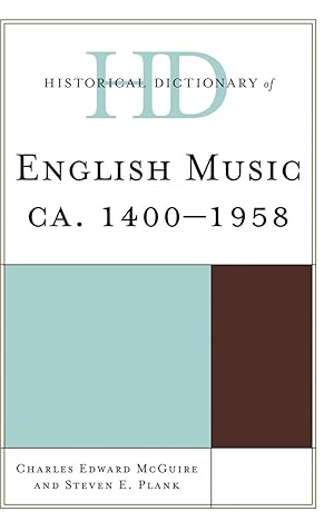 Image du vendeur pour Historical Dictionary of English Music mis en vente par moluna