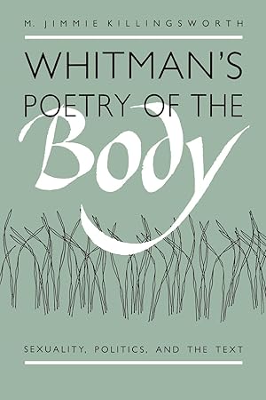 Bild des Verkufers fr Whitman\ s Poetry of the Body zum Verkauf von moluna