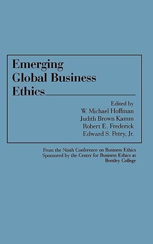 Immagine del venditore per Emerging Global Business Ethics venduto da moluna