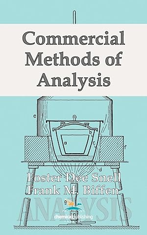 Seller image for Commercial Methods of Analysis for sale by moluna