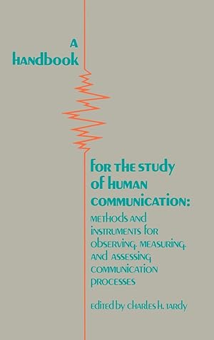 Bild des Verkufers fr A Handbook for the Study of Human Communication zum Verkauf von moluna