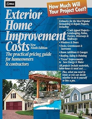 Imagen del vendedor de Exterior Home Improvement Costs 9e a la venta por moluna
