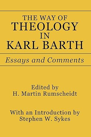Seller image for Way of Theology in Karl Barth for sale by moluna