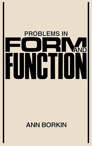 Seller image for Problems in Form and Function for sale by moluna