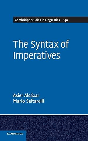 Imagen del vendedor de The Syntax of Imperatives a la venta por moluna