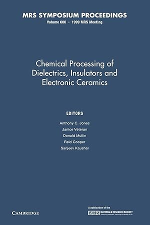 Seller image for Chemical Processing of Dielectrics, Insulators and Electronic Ceramics for sale by moluna