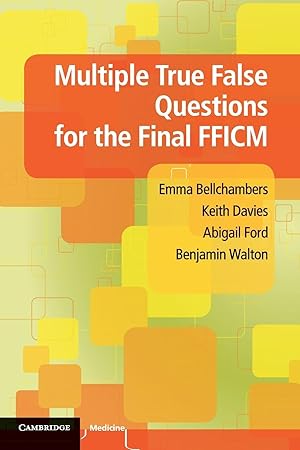 Seller image for Multiple True False Questions for the Final FFICM for sale by moluna