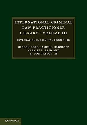 Imagen del vendedor de International Criminal Law Practitioner Library a la venta por moluna