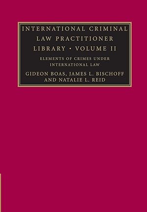 Imagen del vendedor de International Criminal Law Practitioner Library a la venta por moluna