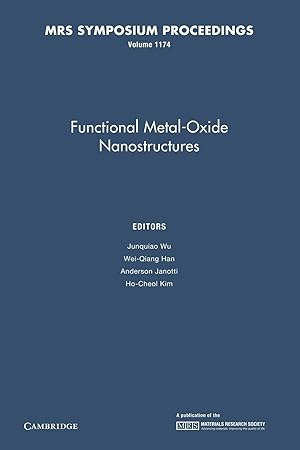 Seller image for Functional Metal-Oxide Nanostructures for sale by moluna
