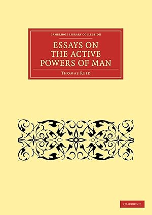 Seller image for Essays on the Active Powers of Man for sale by moluna
