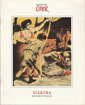 Seller image for Programmheft Richard Strauss ELEKTRA 21. September 1990 for sale by Programmhefte24 Schauspiel und Musiktheater der letzten 150 Jahre